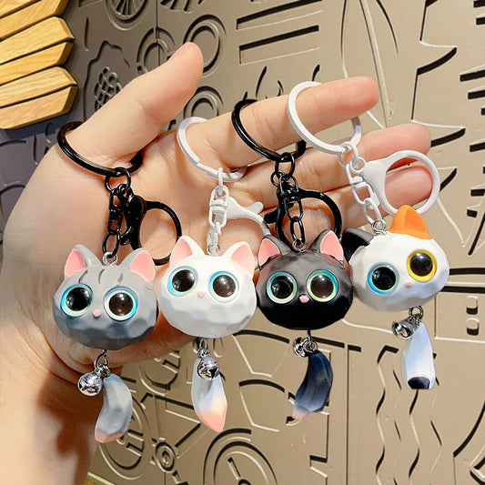 Charming Cat Eyes Keychain